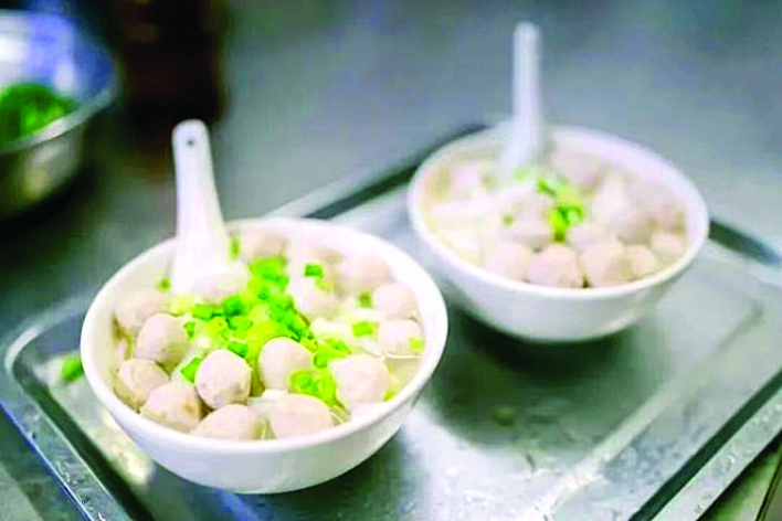 <p>    麻陂肉丸。</p>