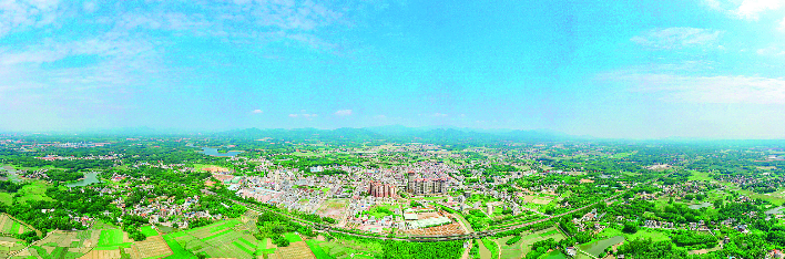<p>    麻陂鎮風光。</p>